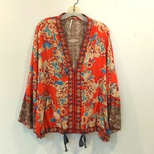 Free People boho style jacket